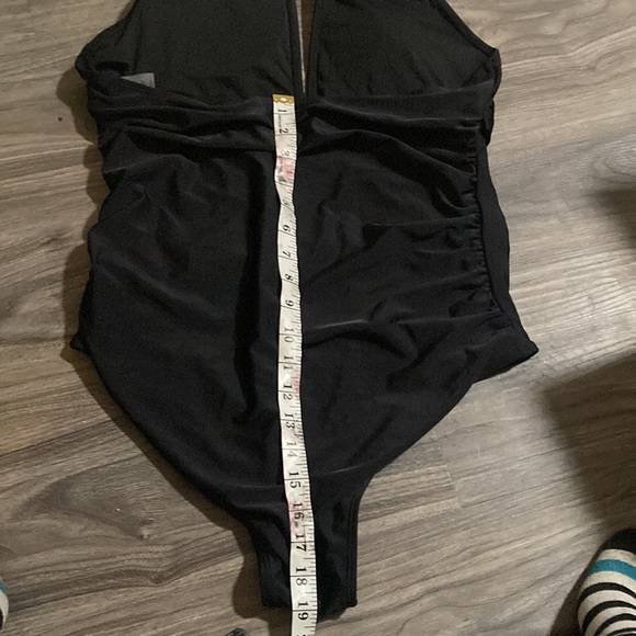 smismivo tummy-control halter one-piece swimsuit Size XXL - Picture 3 of 9